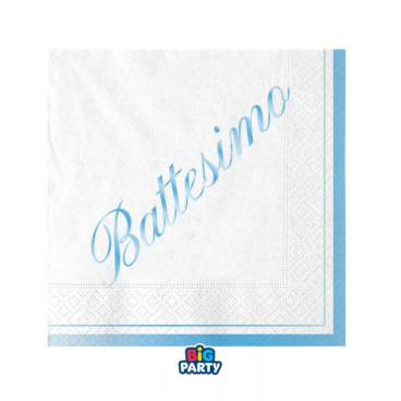 Tovaglioli Battessimo Azzurro