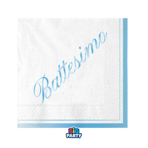 Tovaglioli Battessimo Azzurro
