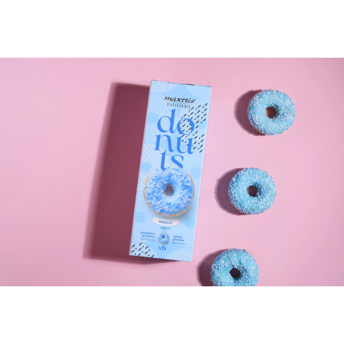 Maxtris Donuts Vaniglia x6 210g