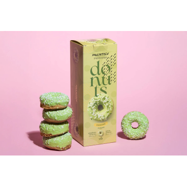 Maxtris Donuts Pistacchio x6 210g