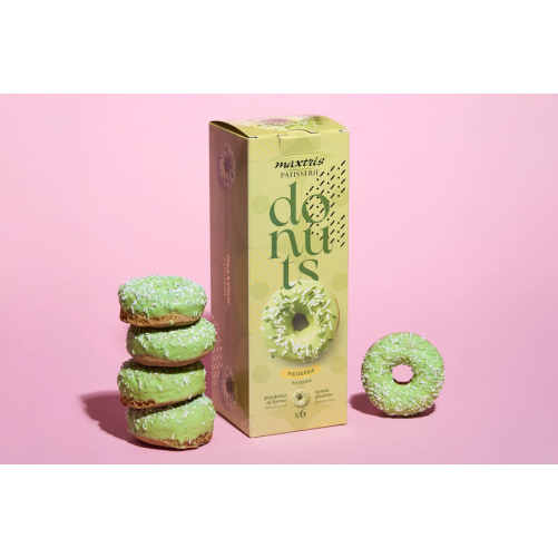 Maxtris Donuts Pistacchio x6 210g