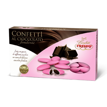 Crispo Confetti Fondente Rosa 1Kg