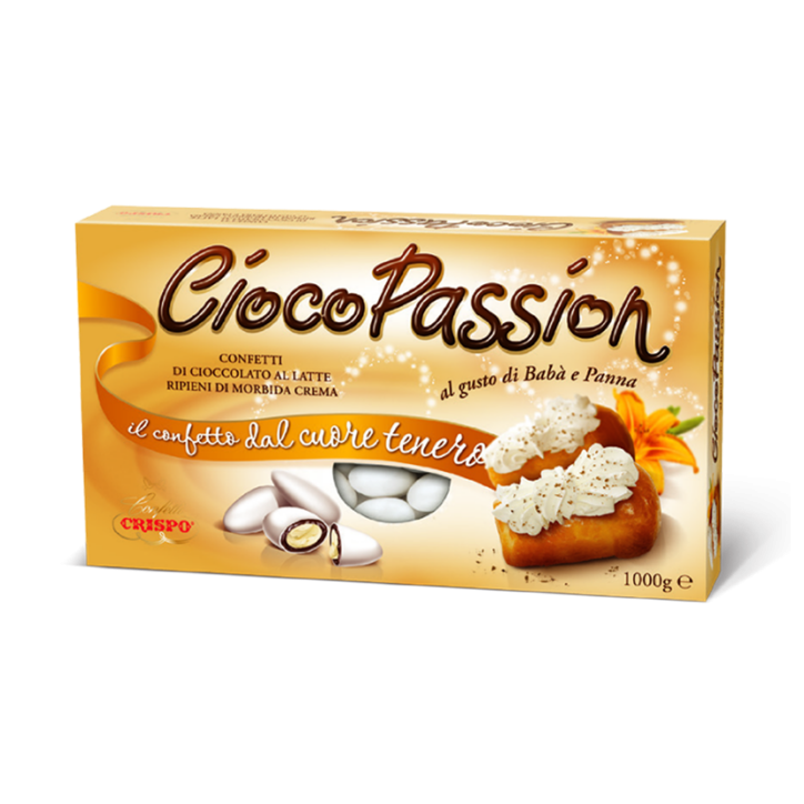 Crispo Cioco Passion Babà e Panna 1kg
