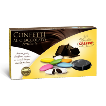 Crispo Confetti Fondente Nero 1Kg