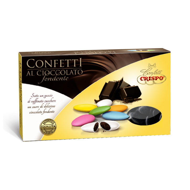Crispo Confetti Fondente Nero 1Kg