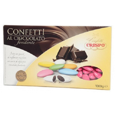 Crispo Confetti Fondente Fucsia 1kg