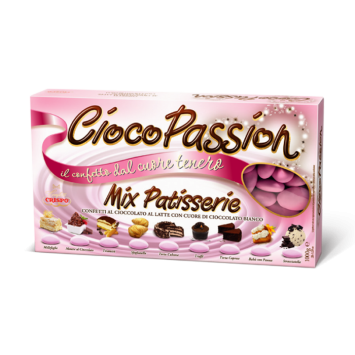 Crispo Cioco Passion Mix Patisserie Rosa 1kg