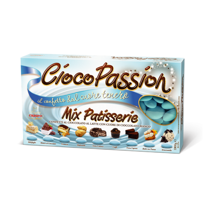 Crispo Cioco Passion Mix Patisserie Azzurro 1Kg