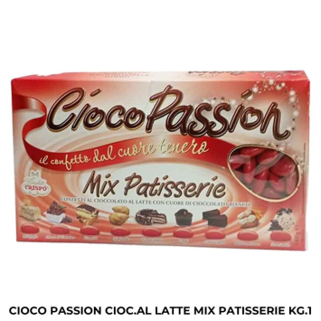 Crispo Cioco Passion Mix Patisserie Rosso 1kg