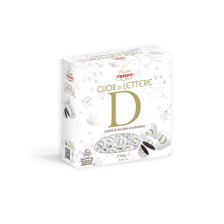Crispo Confetti Lettera D 250g