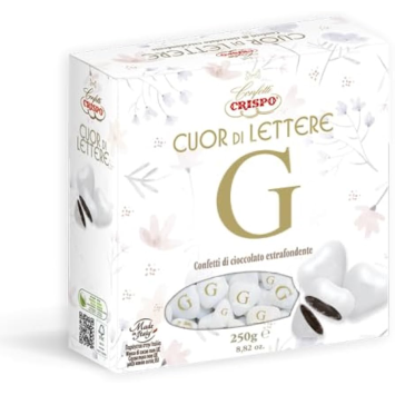 Crispo Confetti Lettera G 250g
