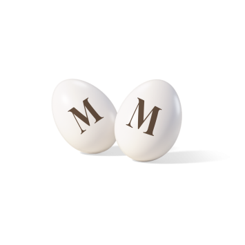 Maxtris Lettera M Bianco 200g
