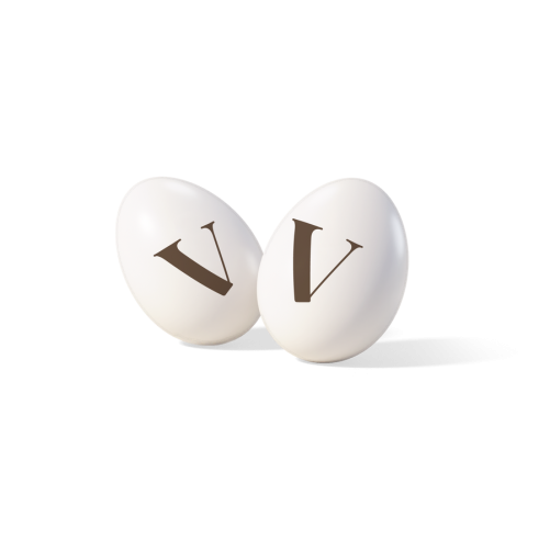 Maxtris Lettera V Bianco 200g