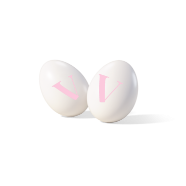 Maxtris Lettera V Rosa 200g
