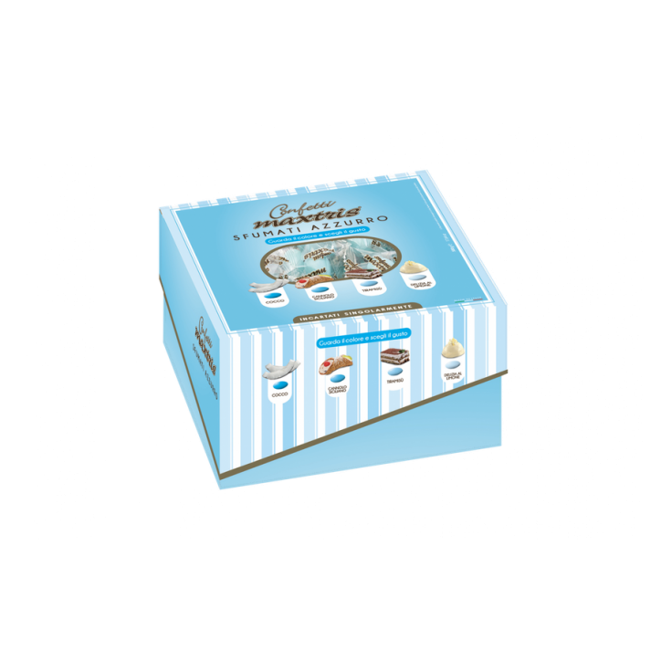 Maxtris Vassoio Sfumato Azzurro 500g