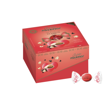 Maxtris Vassoio Twist Noisettes Rosso 500g