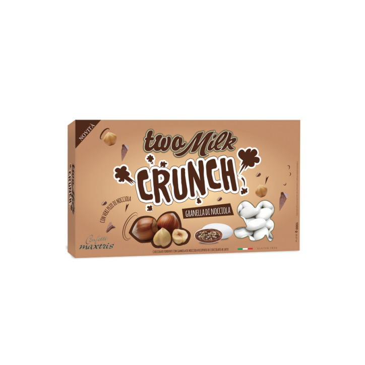 Maxtris Two Milk Crunch Granella Nocciola 1kg