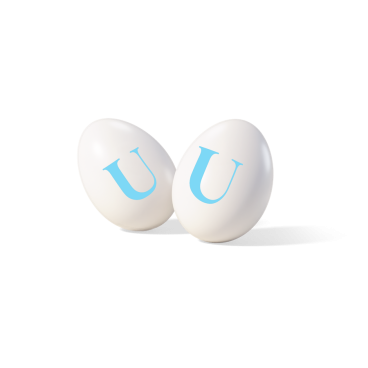 Maxtris Lettera U Azzurro 200g