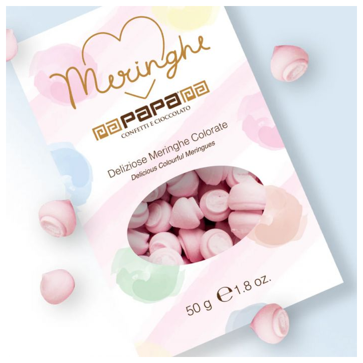 Dolce Amaro Meringhe Rosa 50g