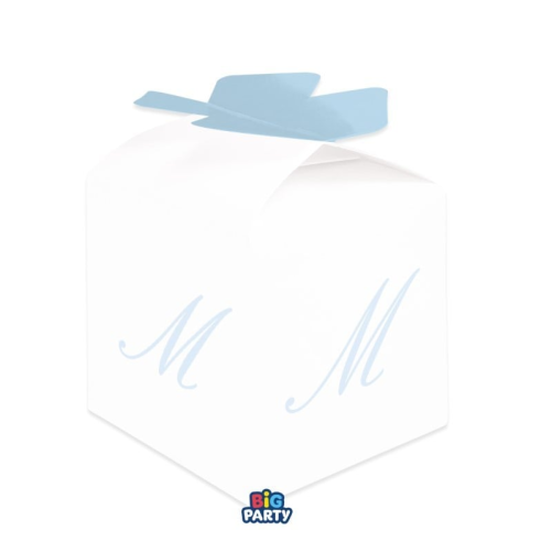 Scatoline Azzurre Lettera M