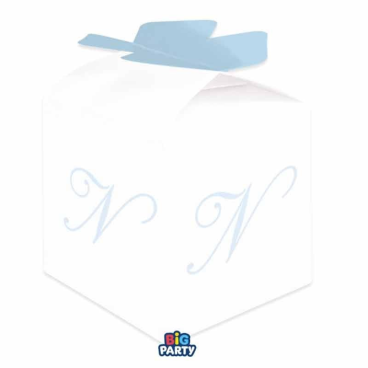 Scatoline Azzurre Lettera N