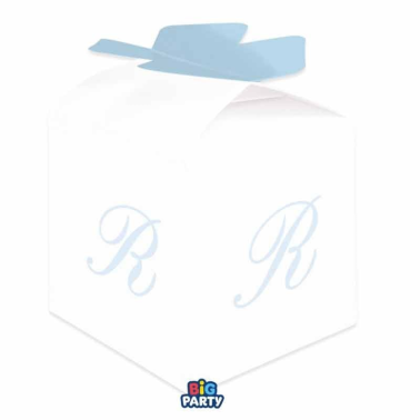 Scatoline Azzurre Lettera R