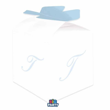 Scatoline Azzurre Lettera T